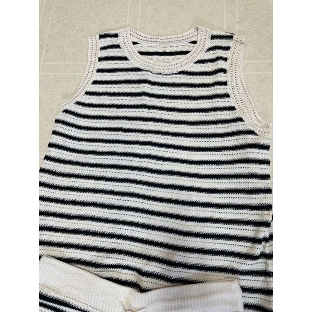 Junior Girls Striped Outfit